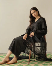 Shab Zehra / Jet Black | Stitched- 3 Piece