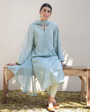 Aquamarine | 3-Piece Stitched Suit