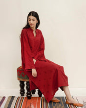 Deep Maroon – 2-Piece Khaddar Suit