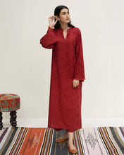 Deep Maroon – 2-Piece Khaddar Suit