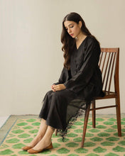 Shab Zehra / Jet Black | Stitched- 3 Piece