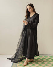 Shab Zehra / Jet Black | Stitched- 3 Piece